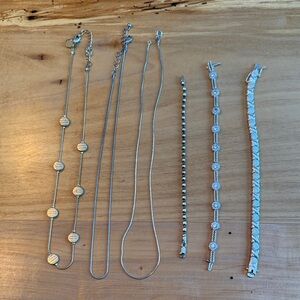 Elegant Silver Jewelry Set for Women